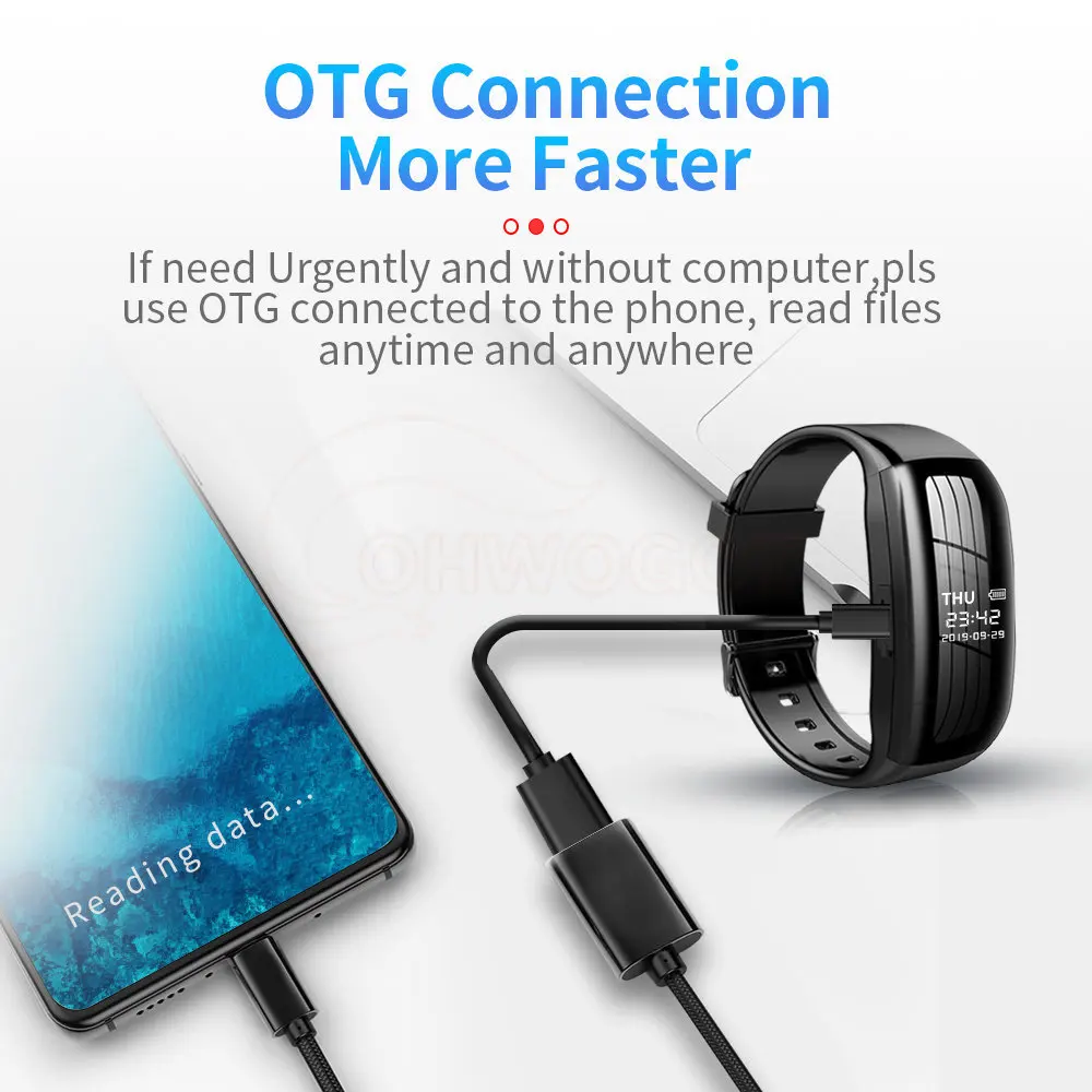 1080P HD Smart Watch Camera with Voice Recorder and Noise Reduction ...